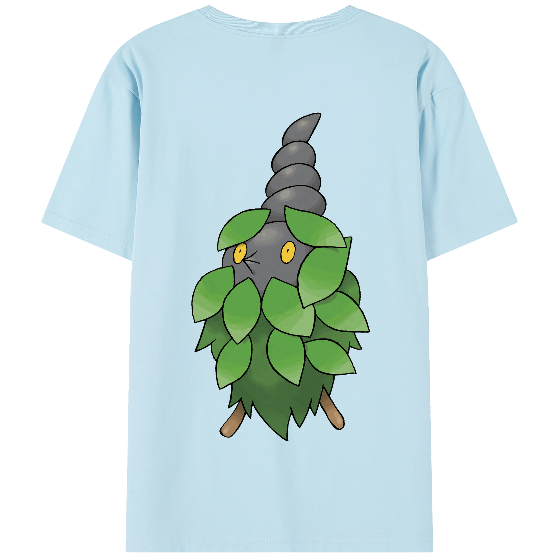 （画像用） ポケットモンスター Pokémon 綿100％半袖Tシャツ（背面プリント）